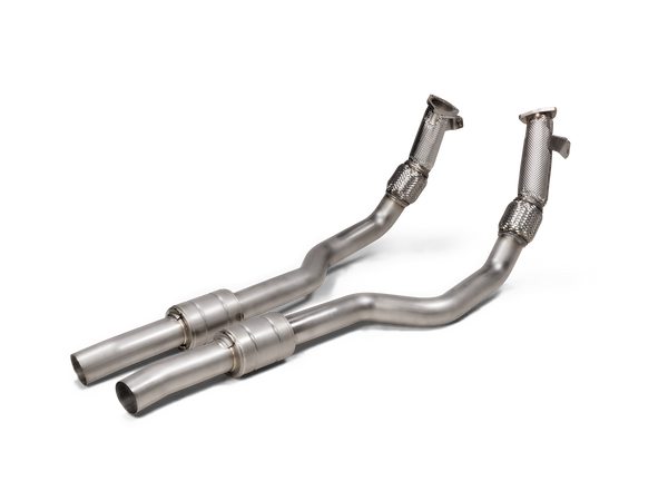 Akrapovič L-AU/SS/8 Link Pipe Set (SS) for Audi models