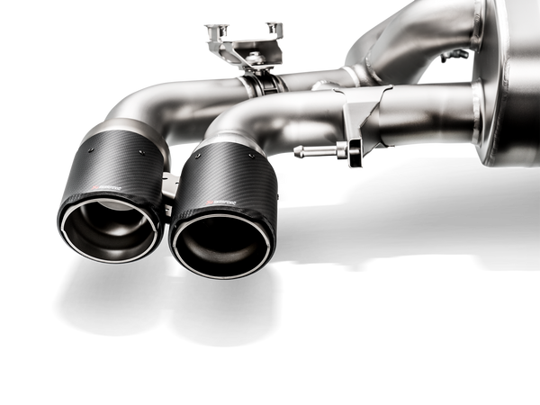 Akrapovič TP-CT/47/RS Tail Pipe Set (Carbon) for BMW models