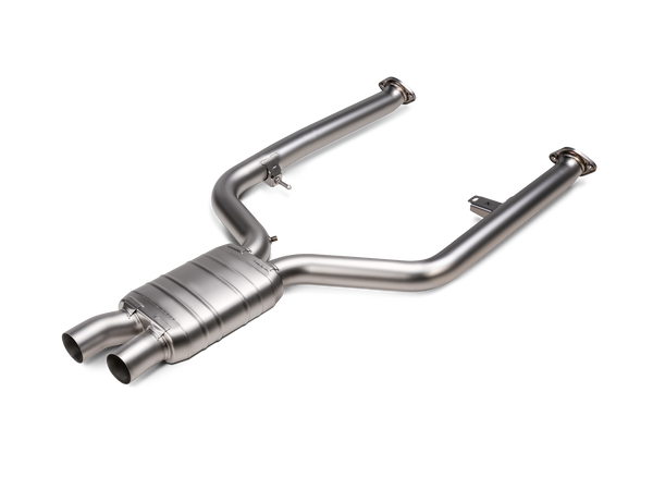 Akrapovič E-BM/T/12 Evolution Link Pipe Set (Titanium) - Long for BMW models